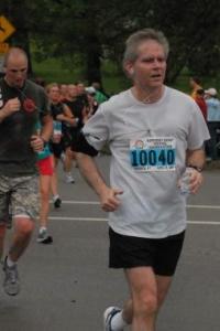 me running a half-marathon several years ago