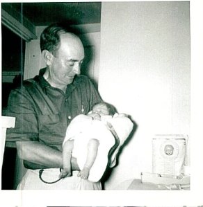 My grandfather Ecton Green and my sister Jo-Jo