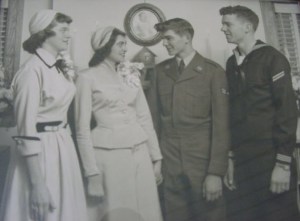 Mom & Dad's wedding day, Dec. 24, 1952