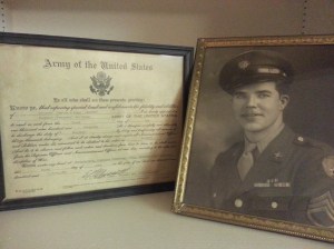 My father-in-law, Chuck Kiger, in his earlier adult years